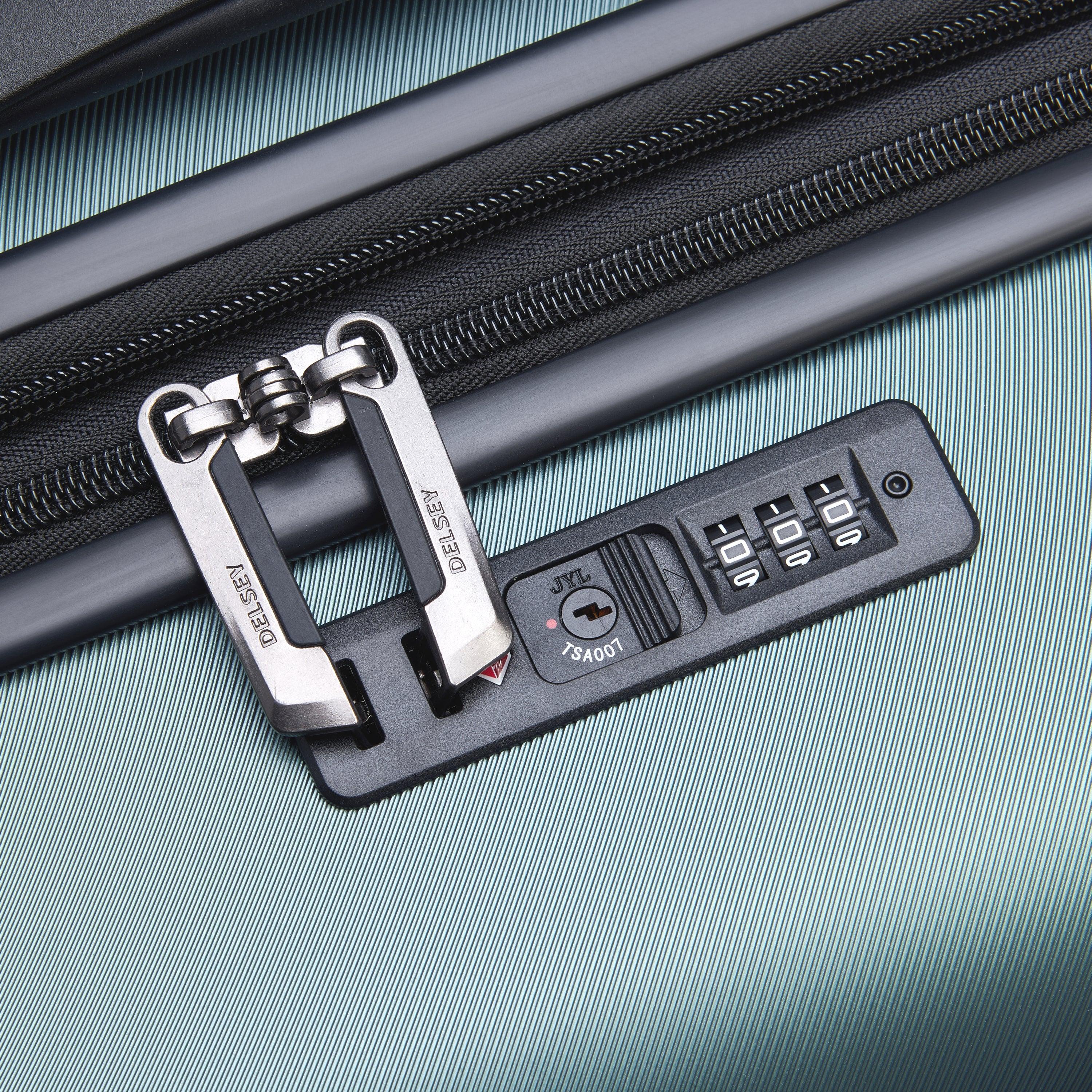 Delsey Air Armour 4 Wheel Slim Cabin Suitcase - 55cm - Image 6